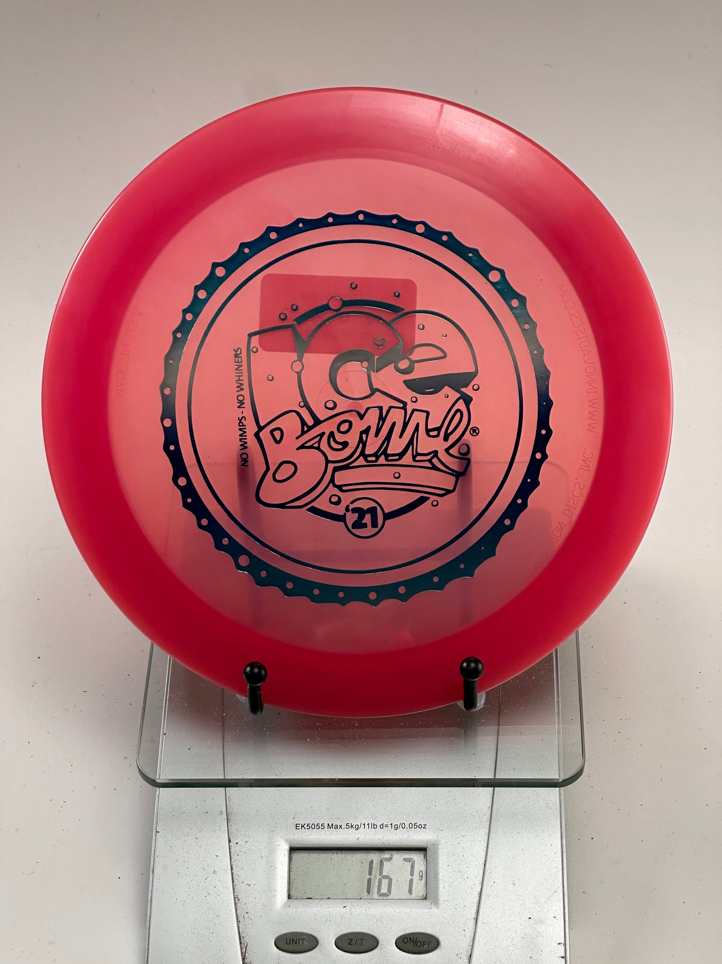 Innova Champion Shryke (Ice Bowl 2021) Transparent Red Distance Driver