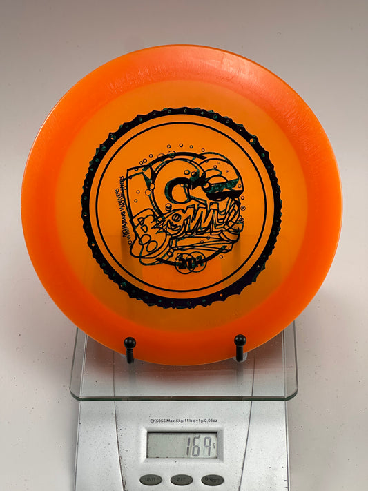 Innova Champion Shryke (F2) Orange Ice Bowl Stamp Distance Driver