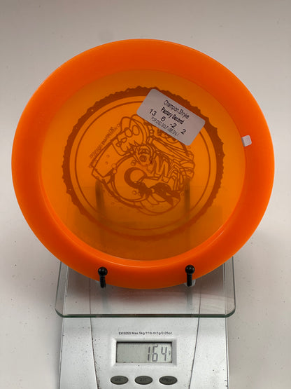 Innova Champion Shryke (F2) Orange Ice Bowl Stamp Distance Driver