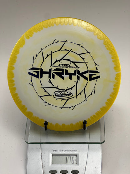 Innova Halo Star Shryke Distance Driver – White/Yellow Rim