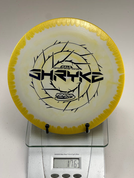 Innova Halo Star Shryke Distance Driver – White/Yellow Rim