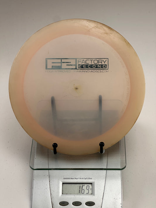Innova Champion F2 Shryke Distance Driver - Clear w/ Peach Rim