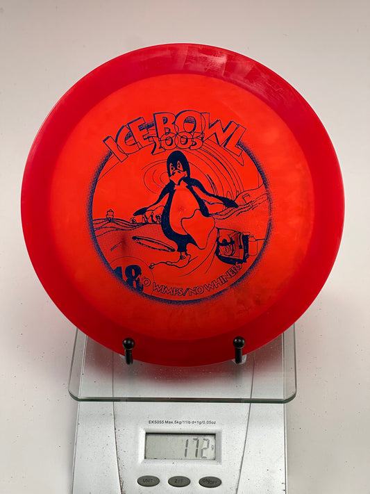Innova Champion Sidewinder – 2005 Ice Bowl Stamp – Red Distance Driver