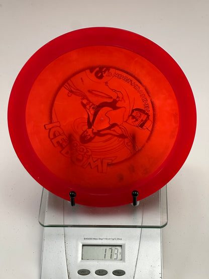 Innova Champion Sidewinder – 2005 Ice Bowl Stamp – Red Distance Driver
