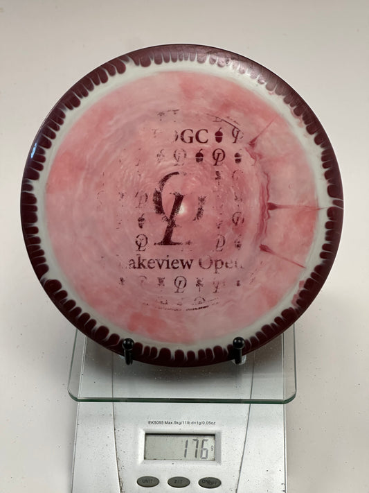 Innova Champion Sidewinder – Maroon/White Swirl – Lakeview Open Stamp
