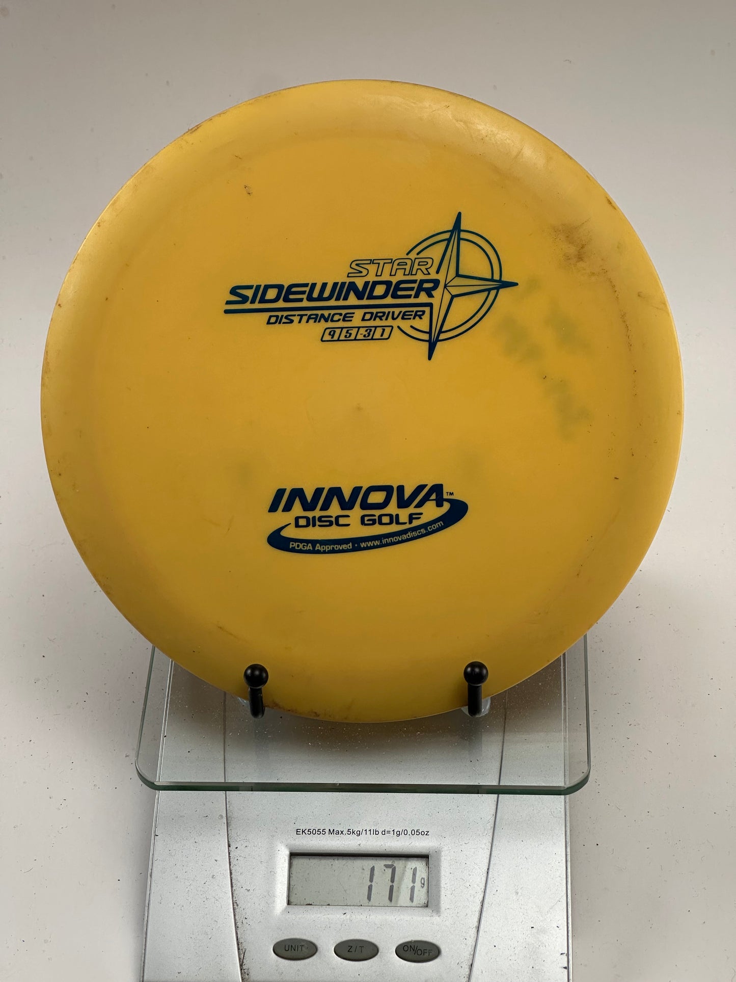 Innova Star Sidewinder Distance Driver (171g, Yellow)