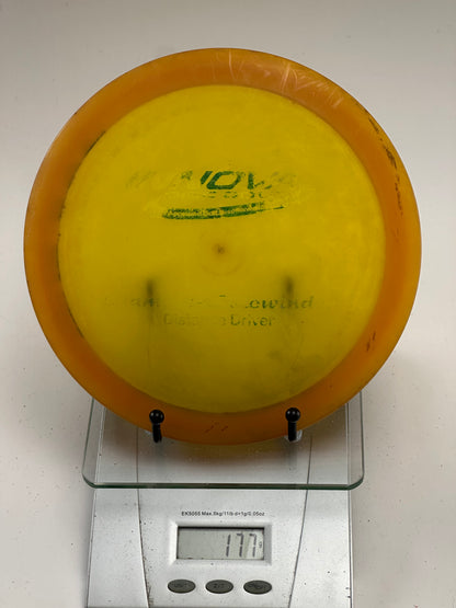 Innova Champion Sidewinder Distance Driver – Yellow w/ Orange Rim