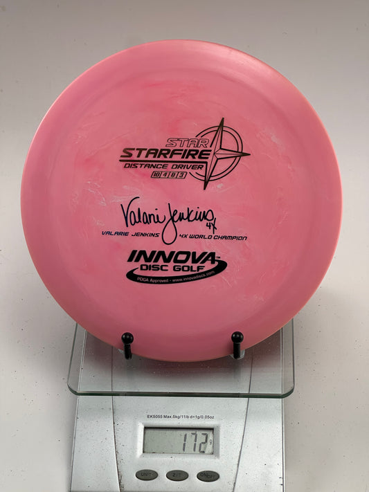 Innova Star Starfire Distance Driver (Valarie Jenkins 4x Stamp) - Pink