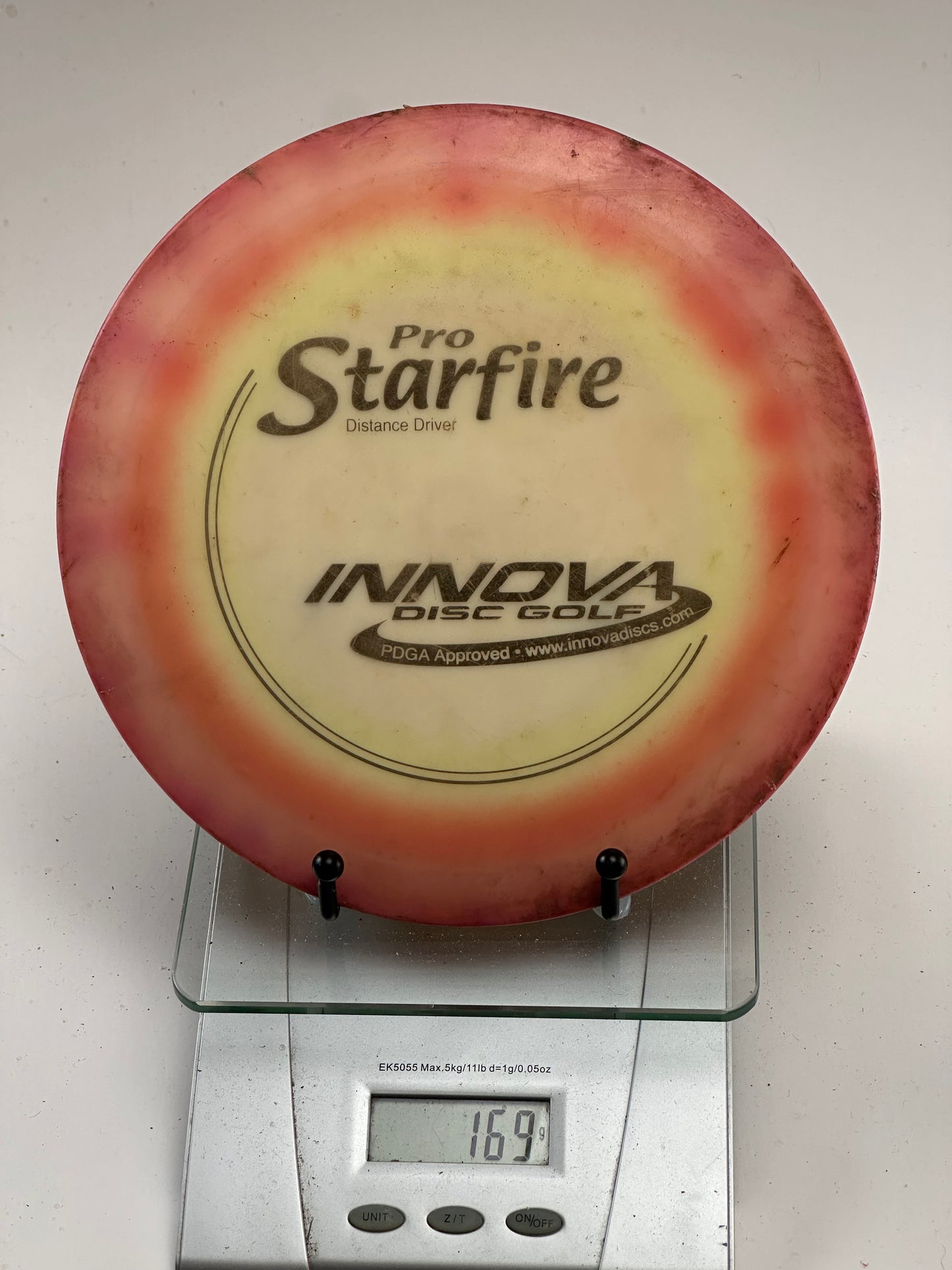 Innova Pro Starfire Distance Driver (Swirly Red/Yellow Pro)