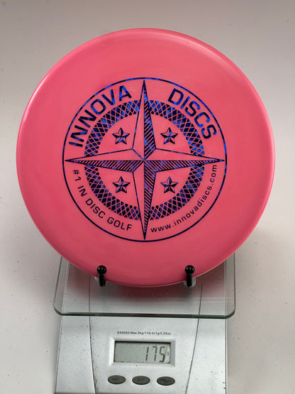 Innova Star Stud Putter – Pink w/ Blue Compass Stamp, 175g