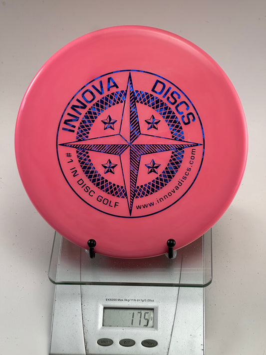 Innova Star Stud Putter – Pink w/ Blue Compass Stamp, 175g