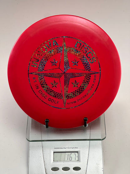 Innova TL3 GStar Fairway Driver - Red w/ Holographic Compass Stamp