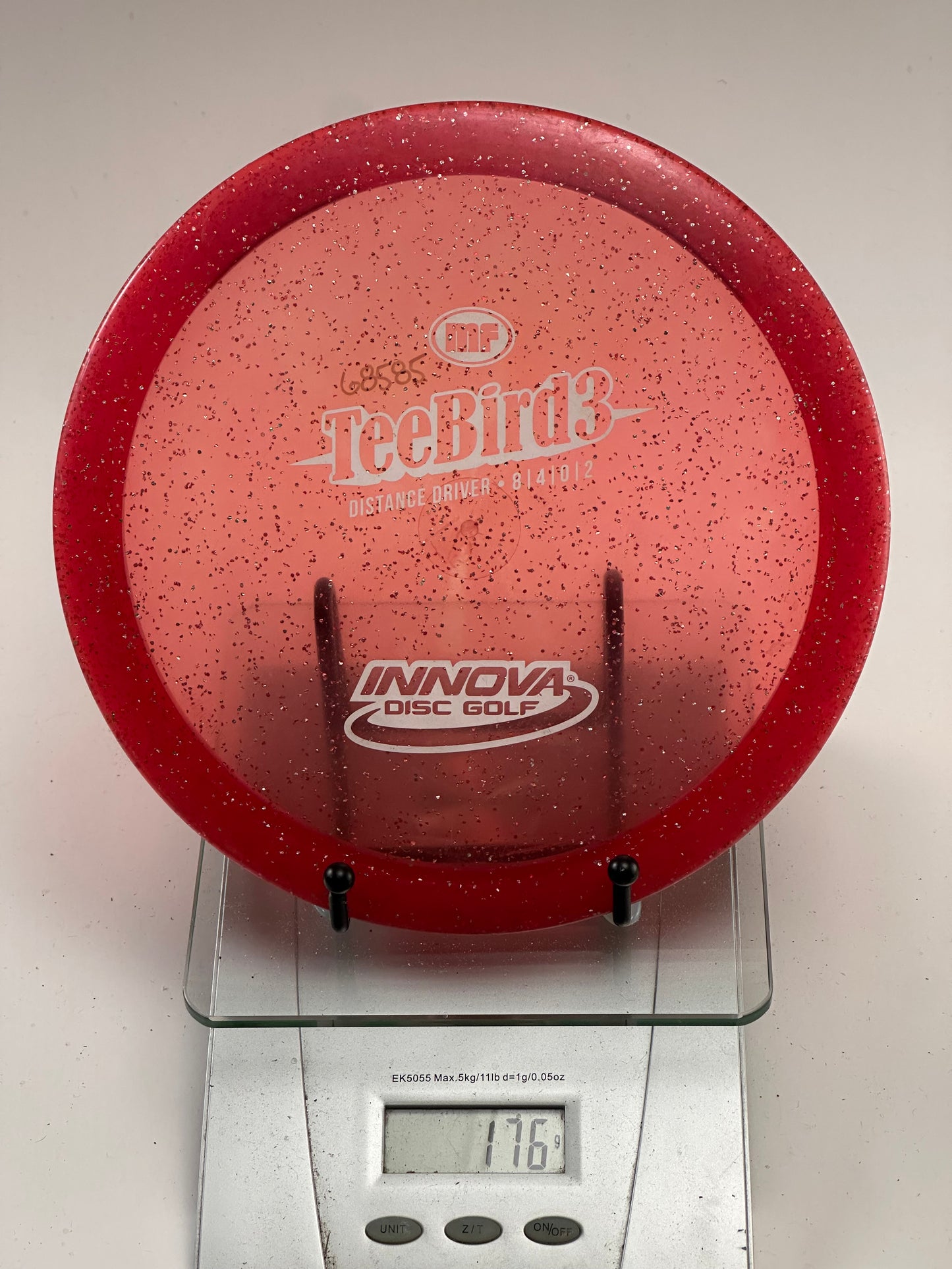 Innova GStar Teebird3 – Transparent Red w/ Glitter (176g)