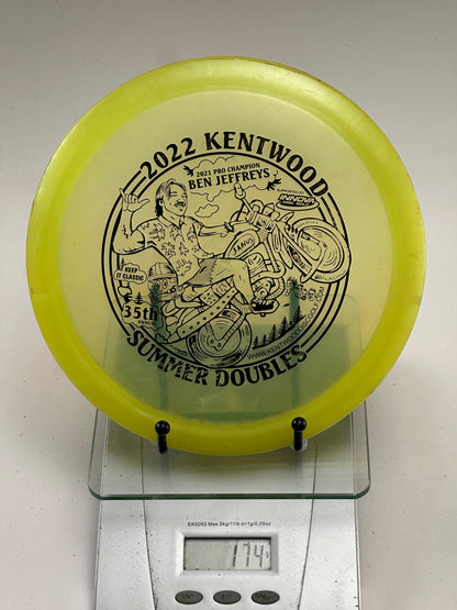 Innova Champion Teebird3 (174g) – Transparent Yellow – 2022 Kentwood Summer Doubles