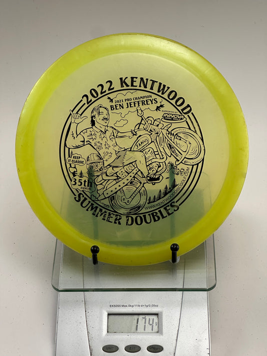 Innova Champion Teebird3 (174g) – Transparent Yellow – 2022 Kentwood Summer Doubles