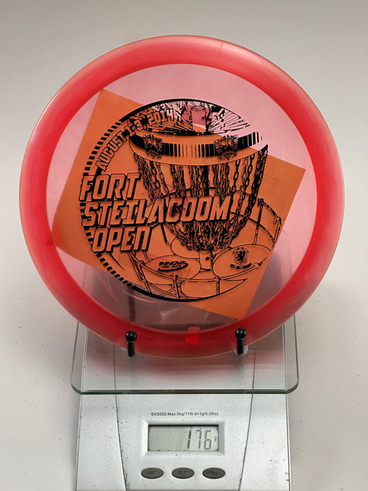 Innova GStar Teebird3 Transparent Red Glitter – 2014 Fort Steilacoom Open Stamp
