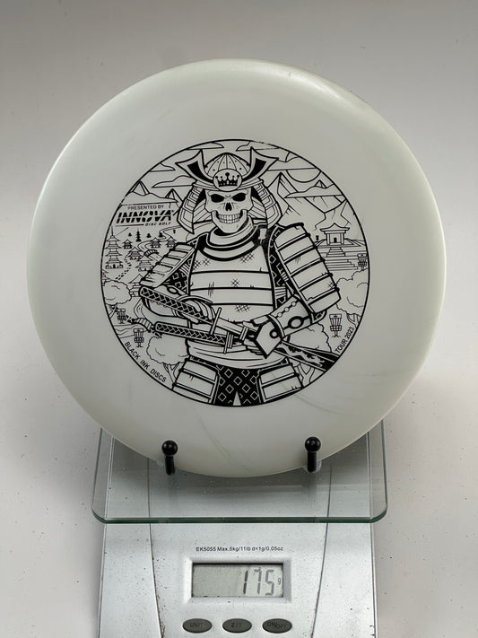 Innova Glow Champion Teebird3 – White, Samurai Stamp (Used)