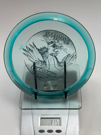 Innova Champion Teebird3 – Transparent Teal Eagle Stamp (179g)