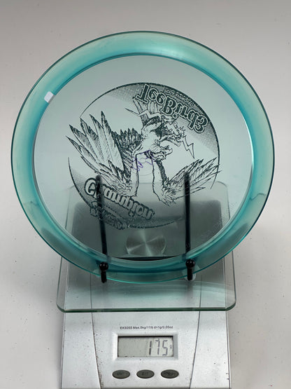 Innova Champion Teebird3 Fairway Driver – Transparent Teal Eagle Stamp (Used)