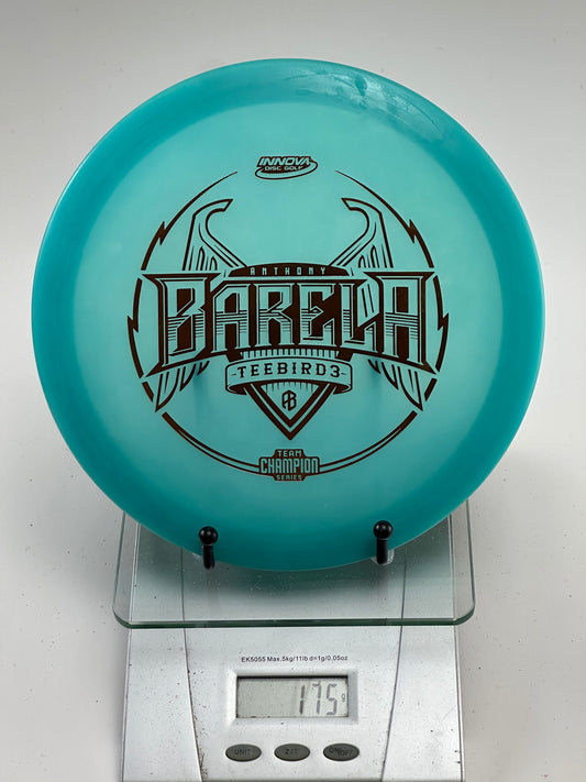 Innova Champion Teebird3 – Anthony Barela Team Champion Stamp (Teal)