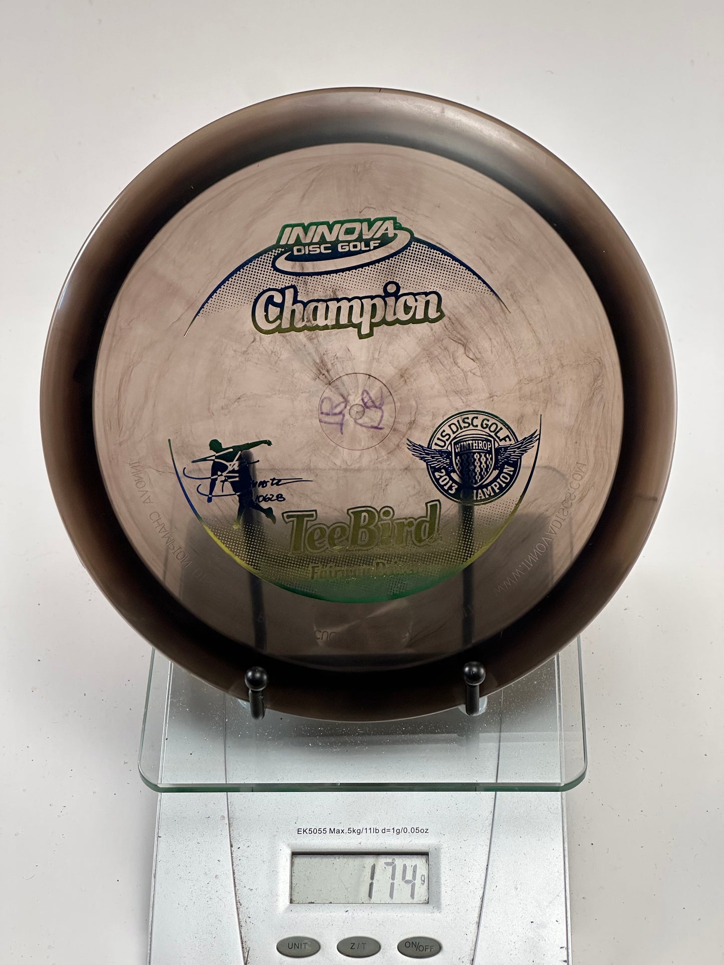 Innova Champion TeeBird 2013 US Disc Golf Championship Stamp 174g