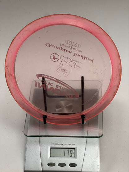Innova Champion TeeBird Fairway Driver (12x Ken Climo) Clear/Pink Rim