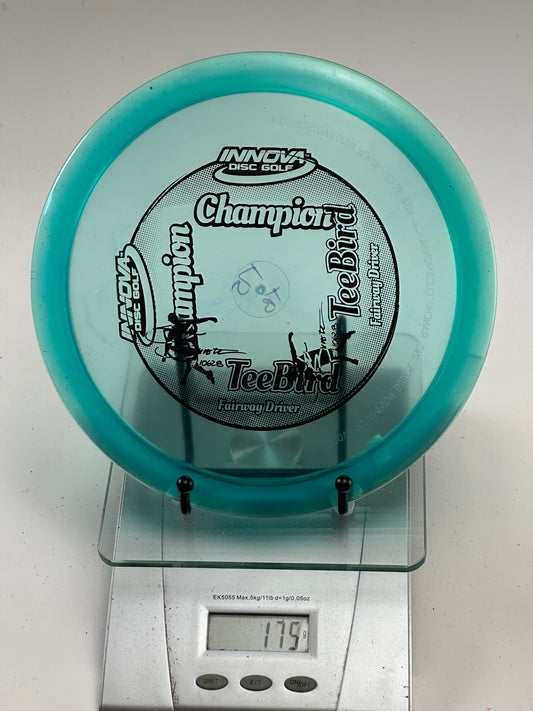 Innova Champion Teebird Fairway Driver (Transparent Teal) 175g