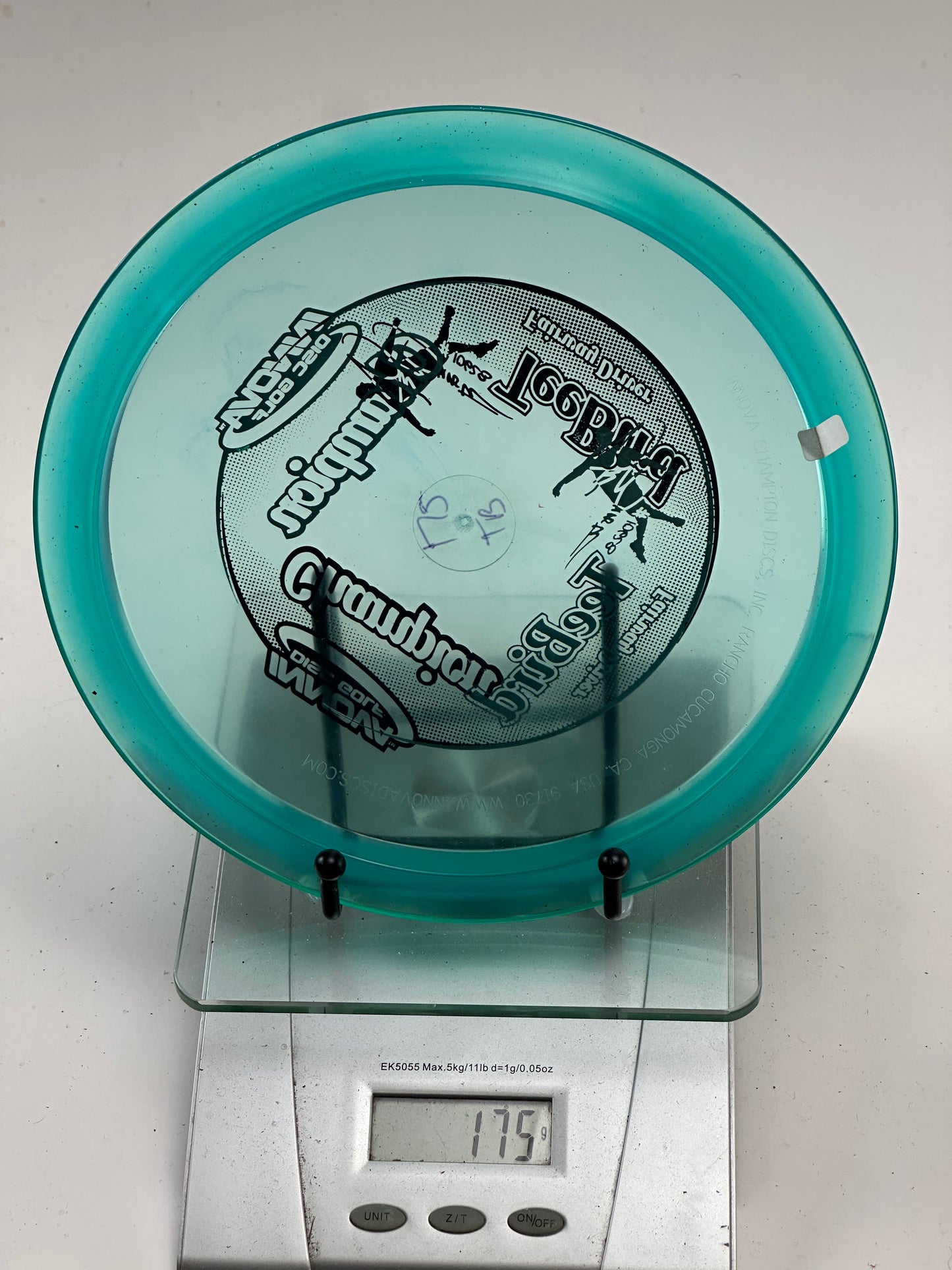 Innova Champion Teebird Fairway Driver (Transparent Teal) 175g