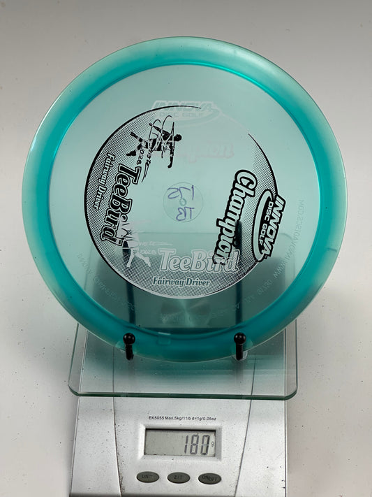Innova Champion Teebird Fairway Driver (Transparent Teal)