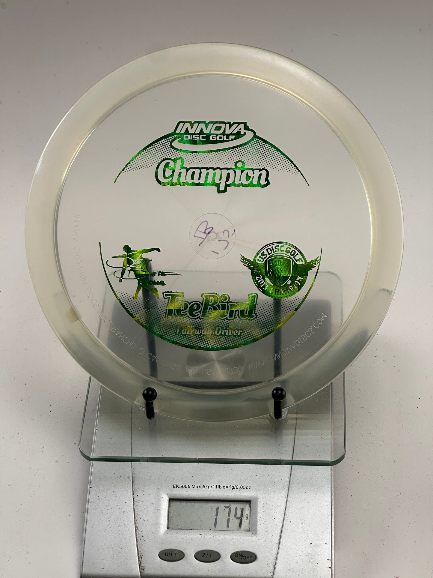 Innova Champion Teebird Fairway Driver (2013 US Disc Golf Champion Stamp)