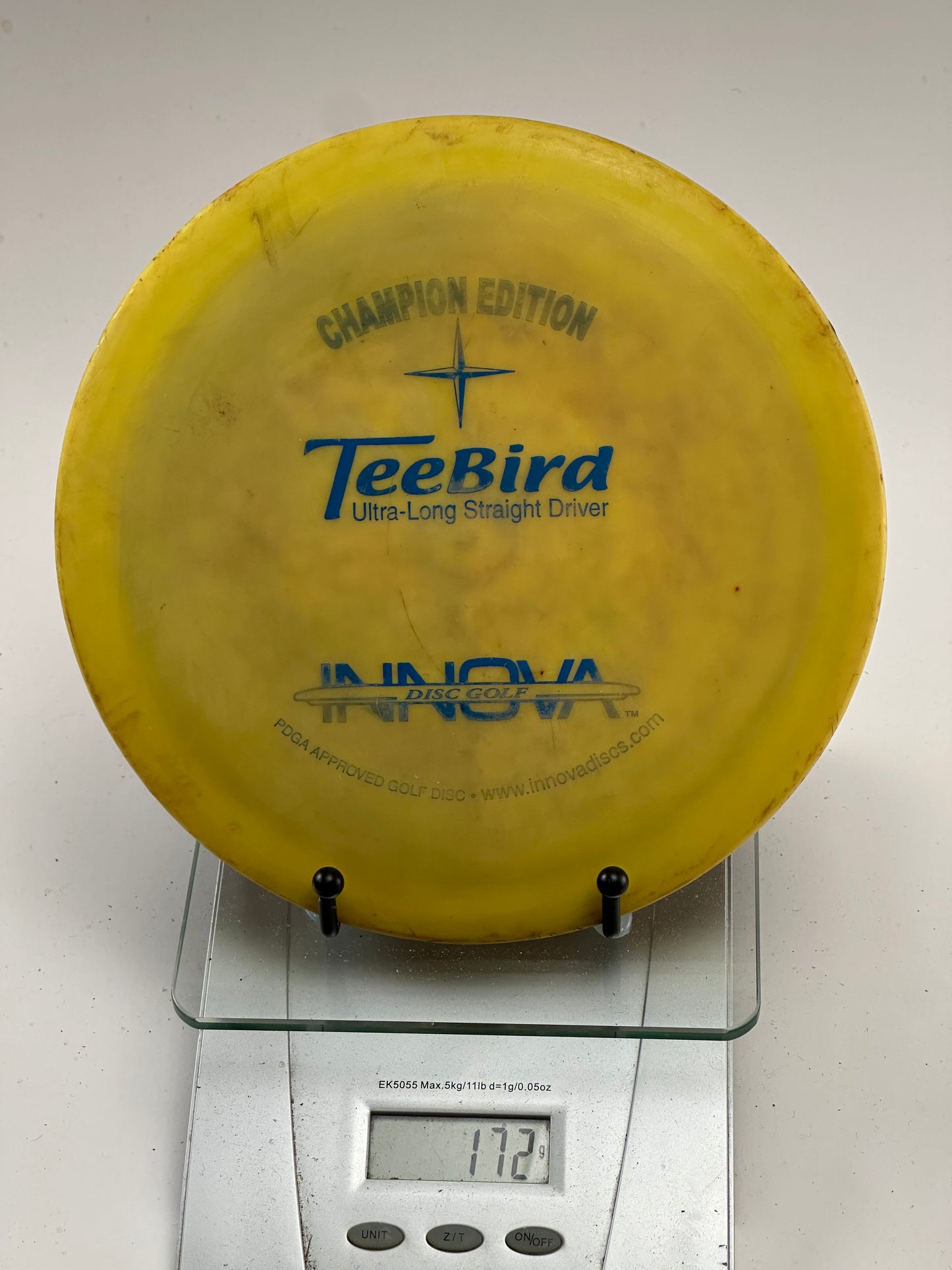 Innova Teebird Champion Edition (CE) Fairway Driver - Yellow Transparent