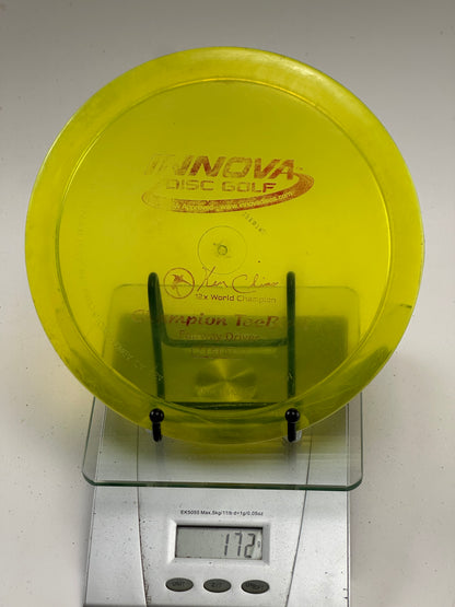 Innova Champion Teebird (Ken Climo 12x) Yellow Transparent Fairway Driver