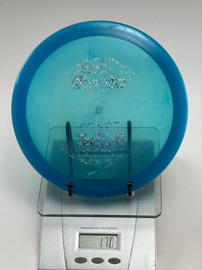 Innova Champion Teebird Fairway Driver (171g) - Transparent Teal, Ken Climo Stamp