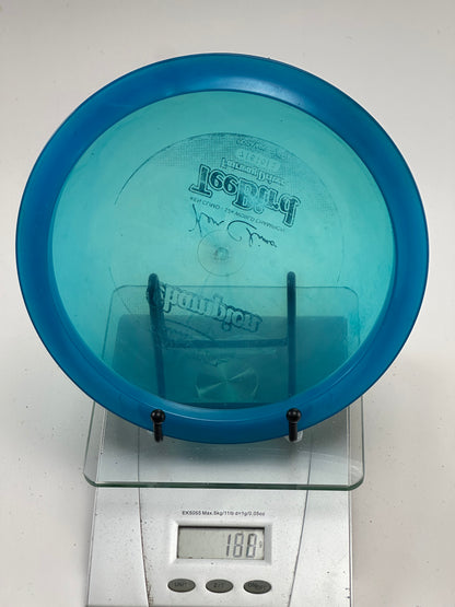 Innova Champion Teebird Fairway Driver (171g) - Transparent Teal, Ken Climo Stamp