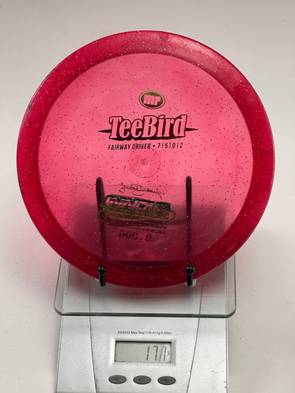 Innova Teebird Metal Flake Champion Fairway Driver (Transparent Red, MF Stamp) 171g