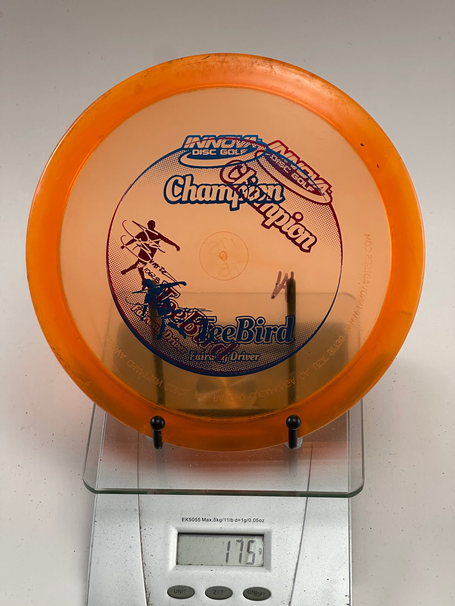 Innova Champion Teebird Fairway Driver - Transparent Orange (175g)