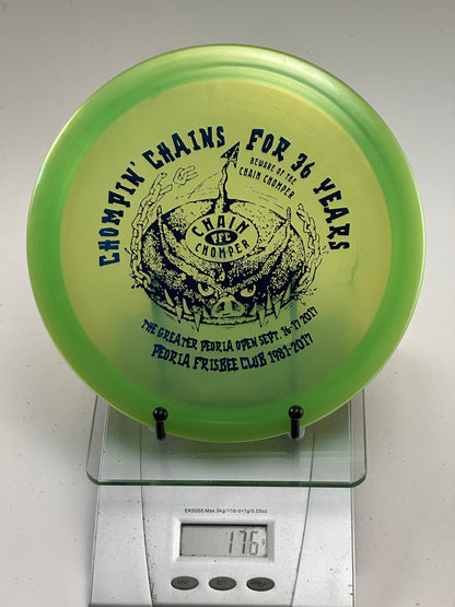 Innova Champion Teebird 176g Transparent Yellow-Green Tournament Stamp