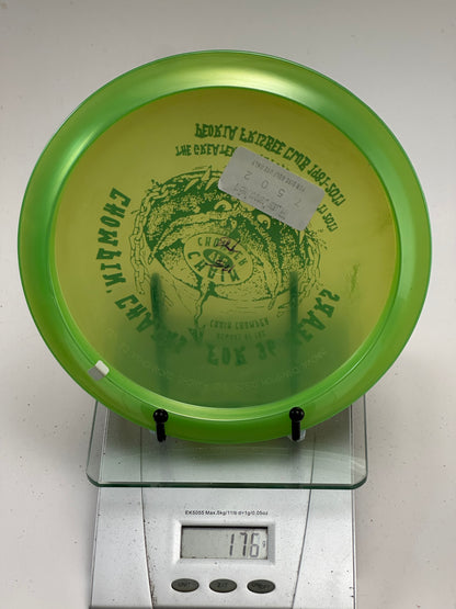 Innova Champion Teebird 176g Transparent Yellow-Green Tournament Stamp