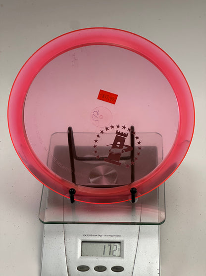Innova Champion Teebird 172g Transparent Pink/Red Fairway Driver (Tournament Stamp)