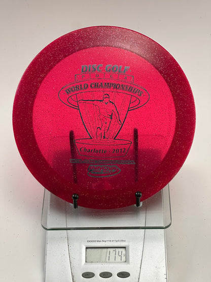 Innova TeeDevil Metal Flake Champion – 2012 PDGA Worlds Stamp (Red)