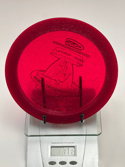 Innova TeeDevil Metal Flake Champion – 2012 PDGA Worlds Stamp (Red)