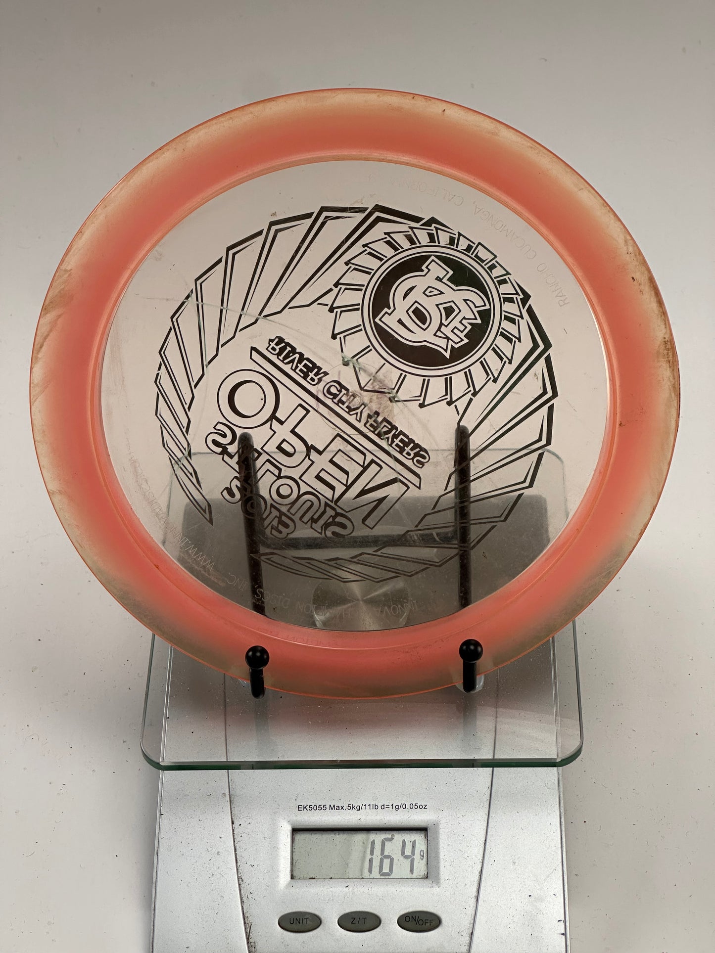 Innova Champion Tern (2013 St. Louis Open) Clear w/ Peach Glow Rim