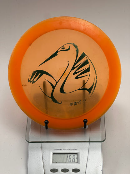 Innova Champion Tern Distance Driver (Transparent Orange, Custom Bird Stamp)