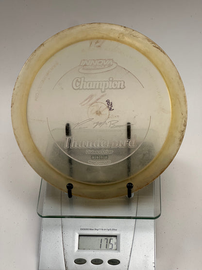 Innova Champion Thunderbird (Clear) Paul McBeth Stamp | Used