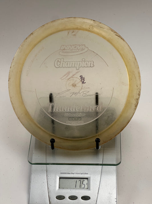 Innova Champion Thunderbird (Clear) Paul McBeth Stamp | Used