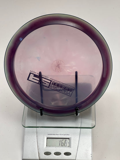 Innova Thunderbird F2 Champion Distance Driver (Translucent Purple, Dark Rim)