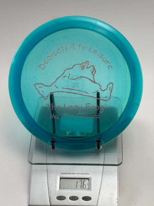 Innova Champion Thunderbird – Transparent Blue – The Lazy Frog Stamp