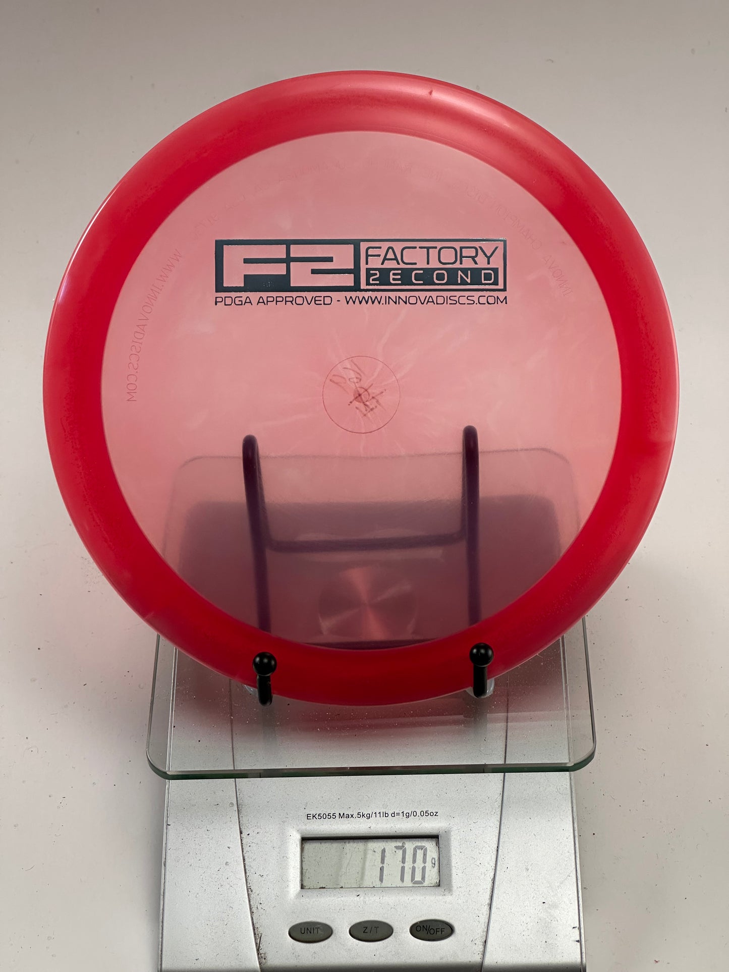 Innova Thunderbird Champion F2 Distance Driver (Translucent Red) 170g