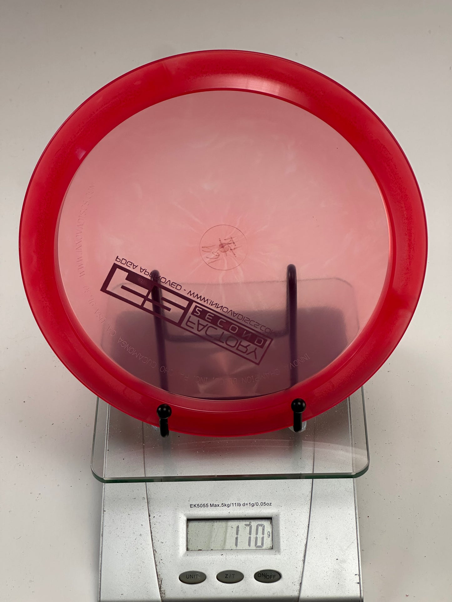 Innova Thunderbird Champion F2 Distance Driver (Translucent Red) 170g