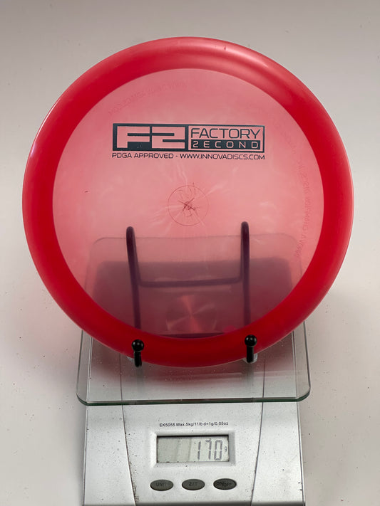 Innova Champion F2 Thunderbird – Transparent Red Distance Driver